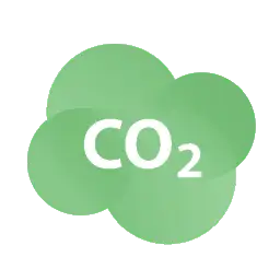 CO2 eingespart